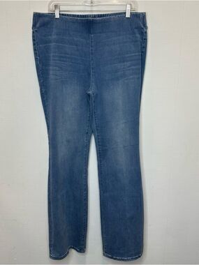 Soft Surroundings Large Tall High Rise Boot Cut Stretch Jean Jeggings